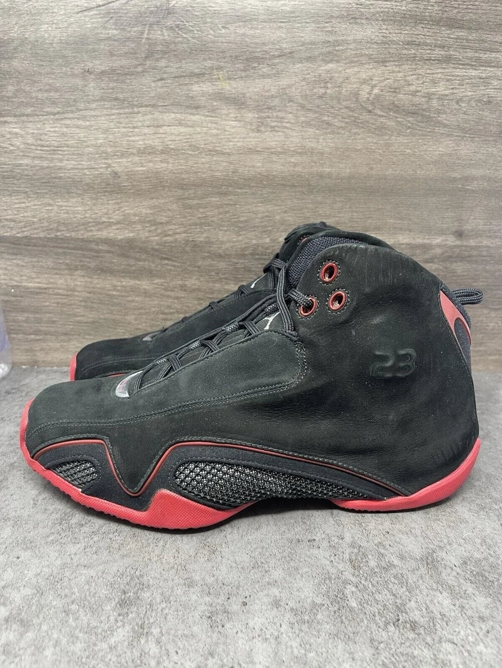 Air Jordan 21 Retro Countdown Pack Size 10 Mens Black Red 2008 322717 061